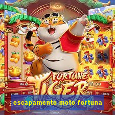 escapamento moto fortuna